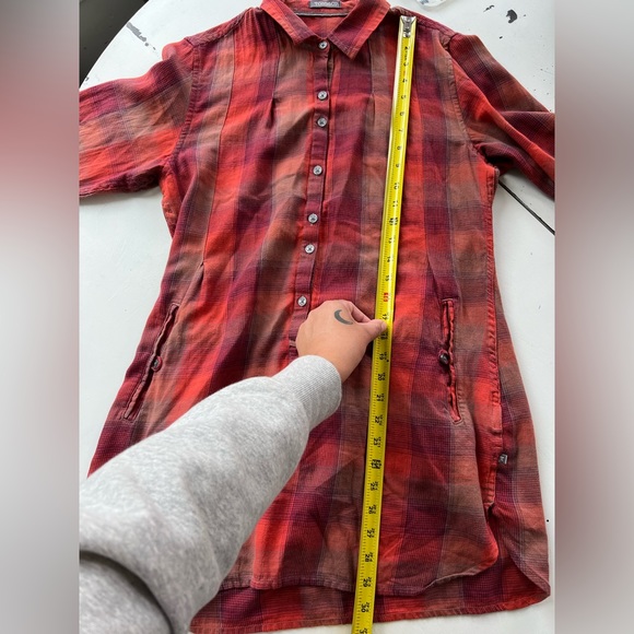 Toad&CO plaid tunic/dress Small - Picture 6 of 10